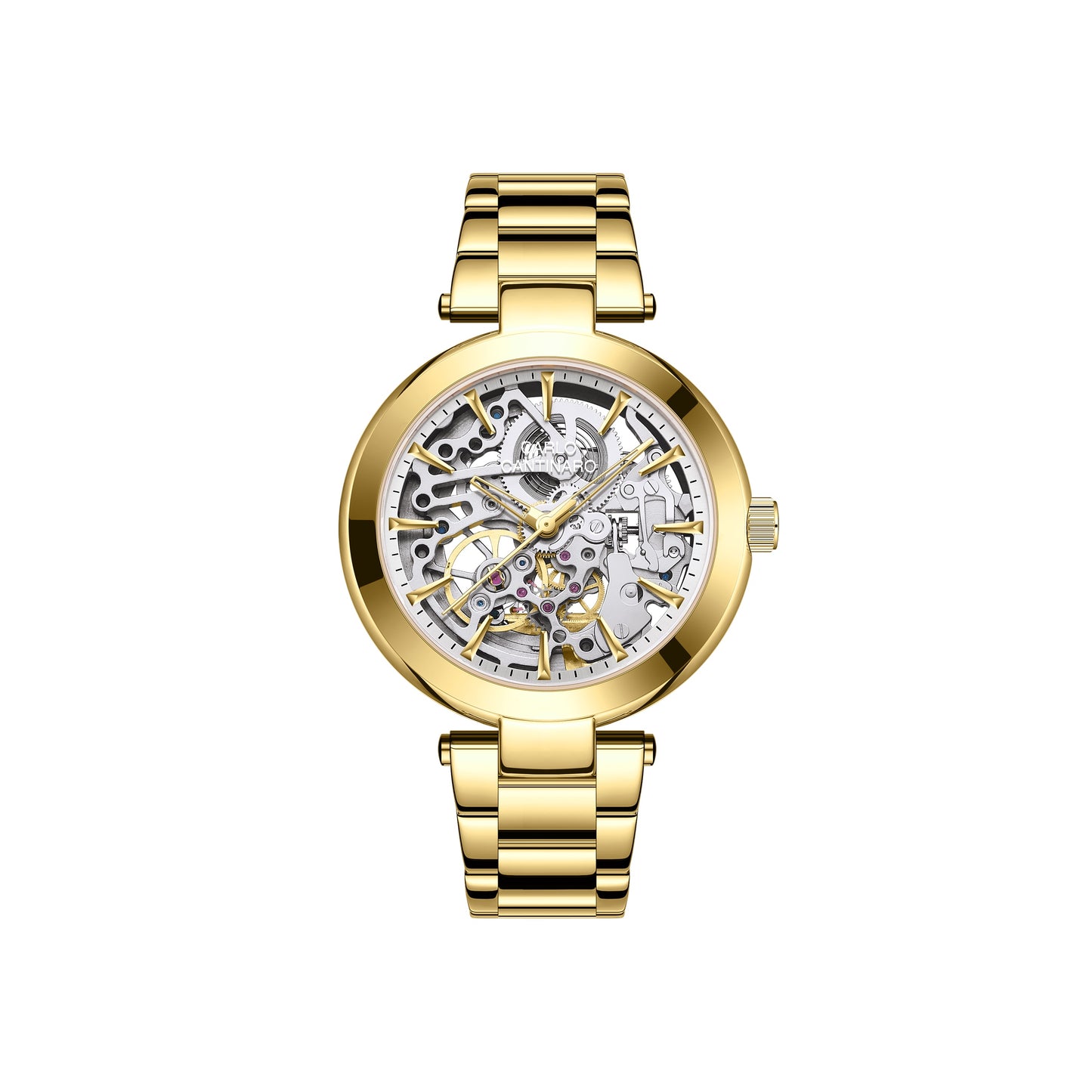 Luisa(Gold), Mechanical, Stainless Steel