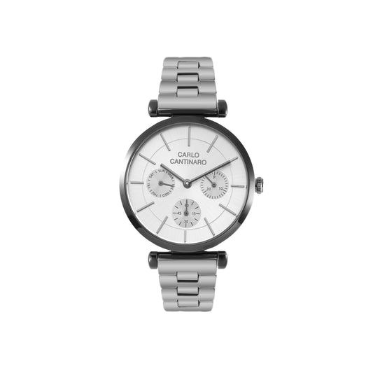 Matilda,Three Subdials, Stainless Steel